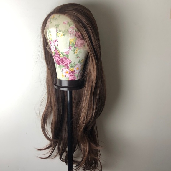 ?24” BROWN STRAIGHT LACE FRONT WIG? *NEW*